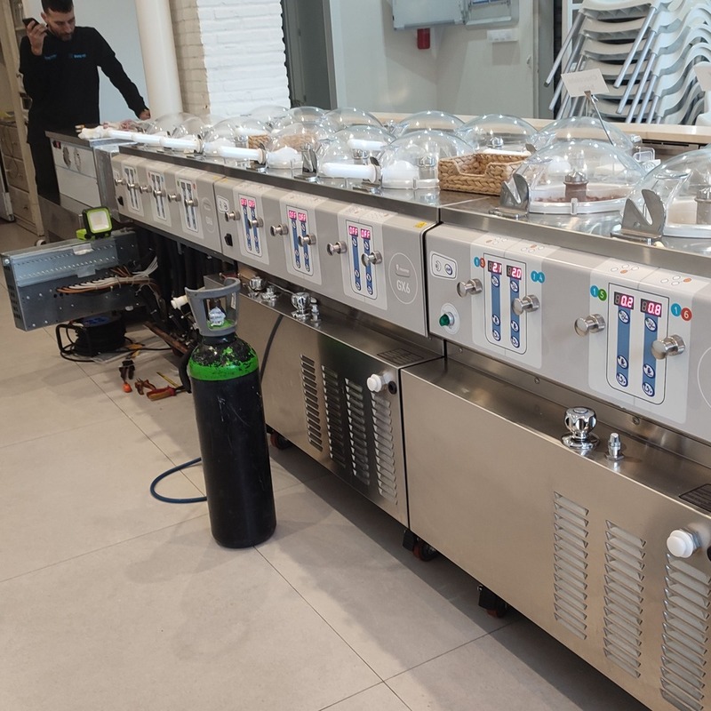 Revisión mantenimiento equipos Frigomat gx R290