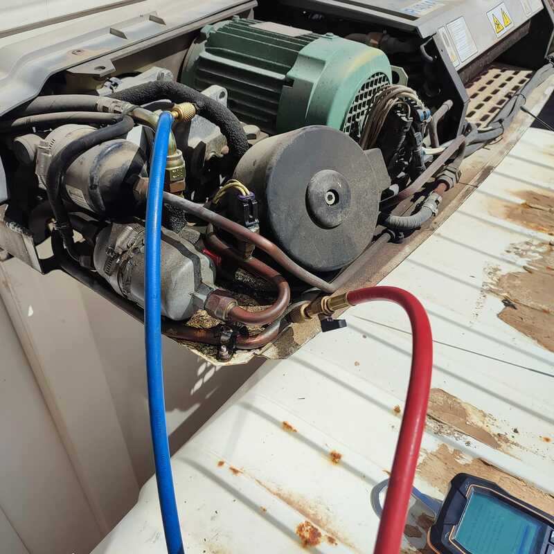 Reparación equipo congelación camión