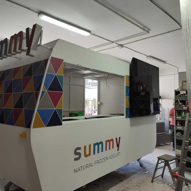 Montaje equipo helados soft